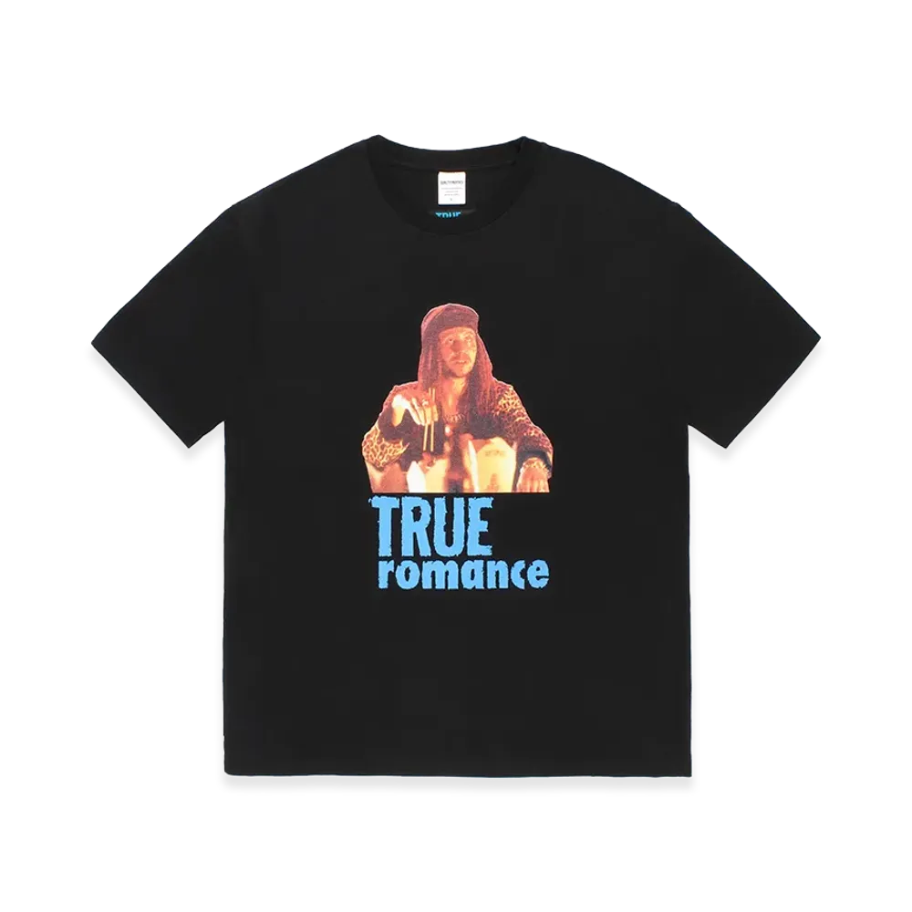 WACKO MARIA x True Romance Washed Heavy Weight T-Shirt "Black"