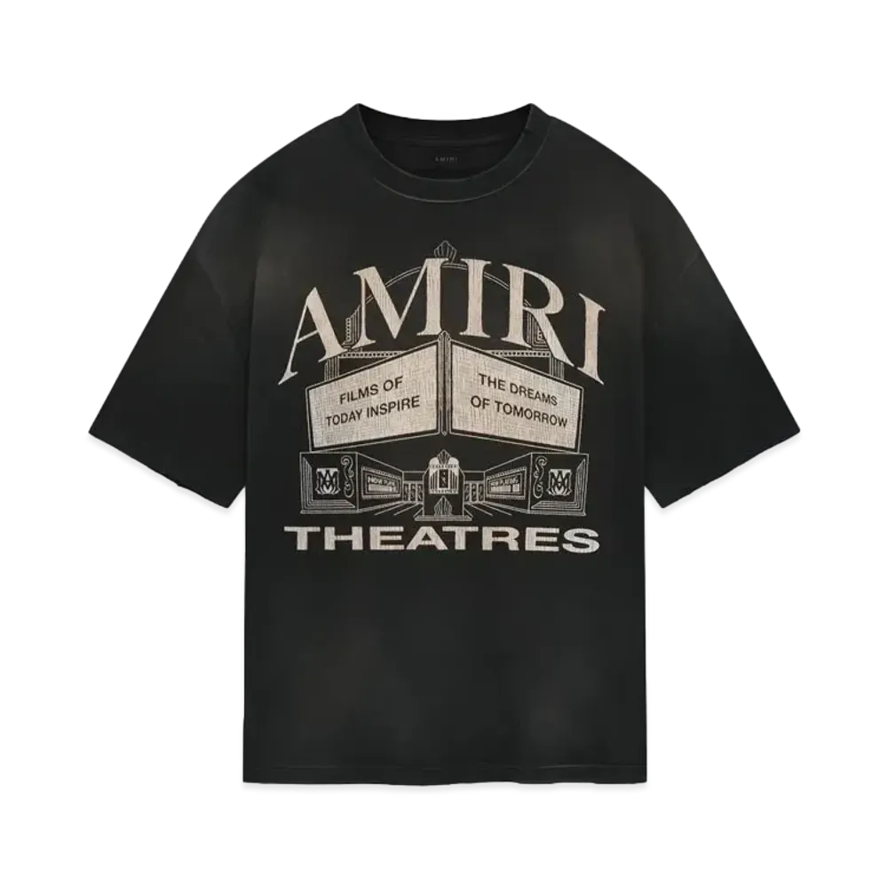 AMIRI Theatres Oversized Tee "Black"
