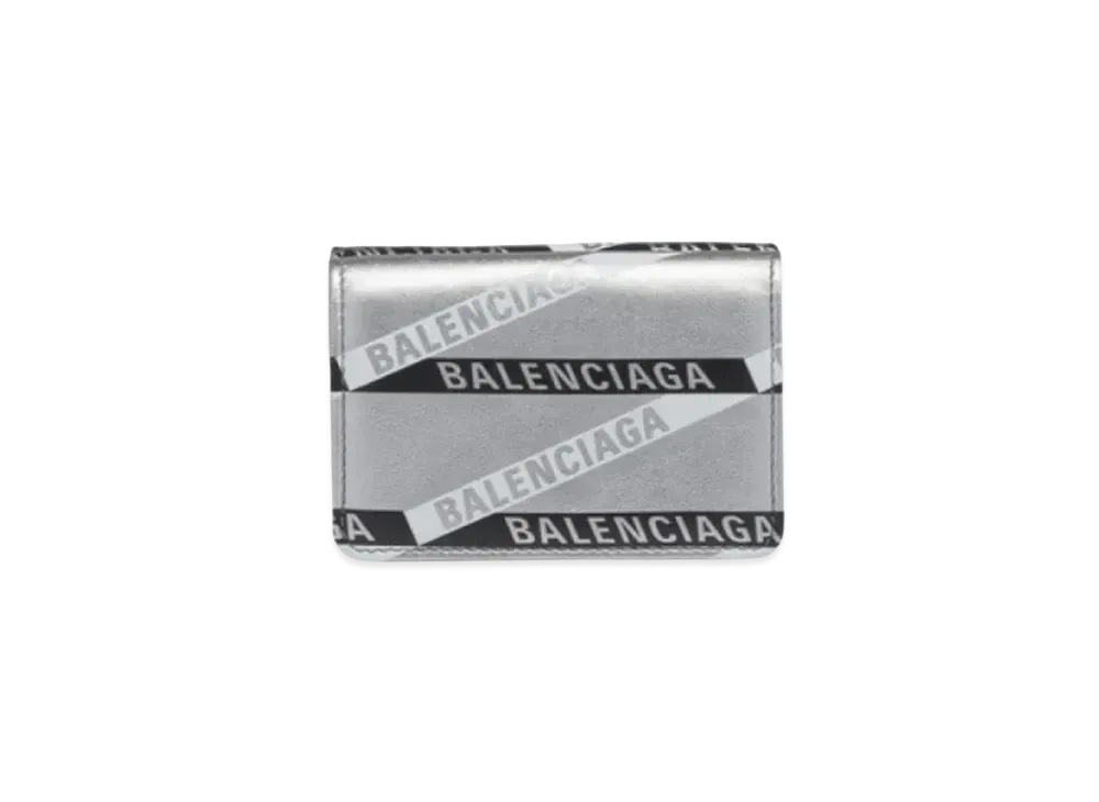 BALENCIAGA Everyday Daily Reading Glasses Mini Wallet "Gray"