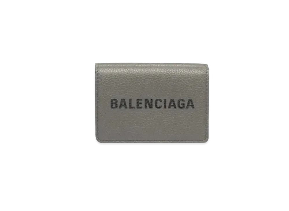 BALENCIAGA Everyday Daily Mini Wallet "Anthracite/Black"