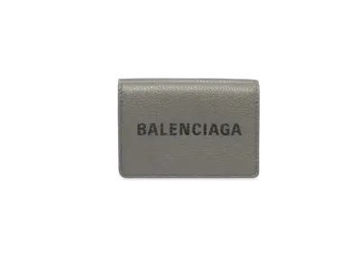 BALENCIAGA Everyday Daily Mini Wallet "Anthracite/Black"