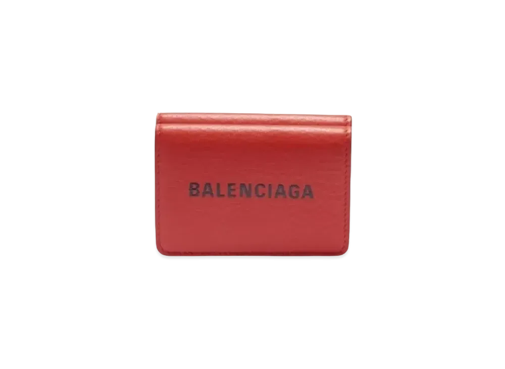 BALENCIAGA Everyday Everyday Mini Wallet "Red"