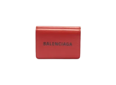 BALENCIAGA Everyday Everyday Mini Wallet "Red"