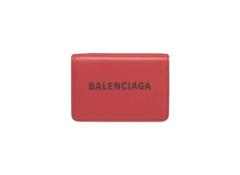 BALENCIAGA Everyday Crimson Daily Mini Wallet "Red"