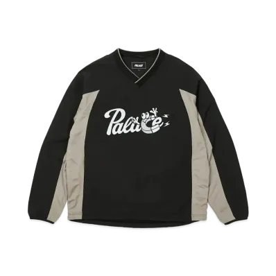 PALACE SHELL PULLOVER JACKET "Black"