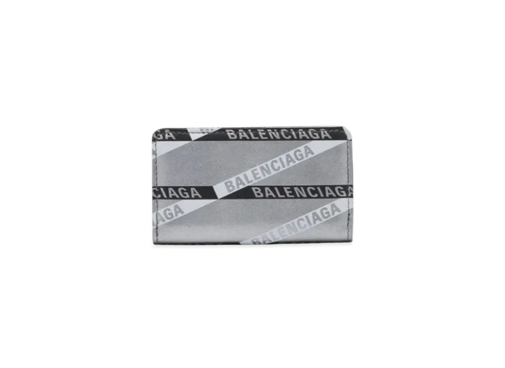 BALENCIAGA Everyday Daily Style Reading Glasses Zip Card Holder "Gray"