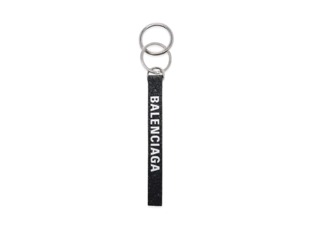 BALENCIAGA Everyday Everyday Shiny Key Holder "Black"