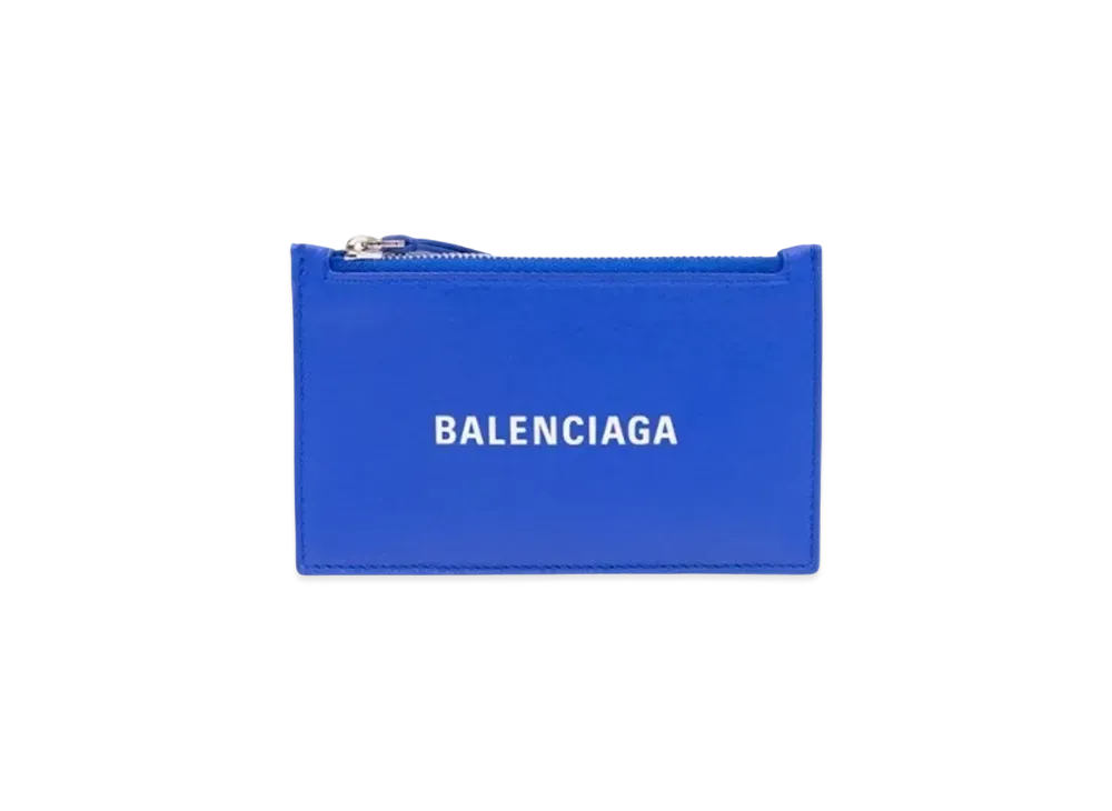 BALENCIAGA Everyday Leather Wallet "Blue"