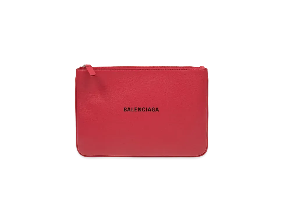 BALENCIAGA Clutch Bag "Red"