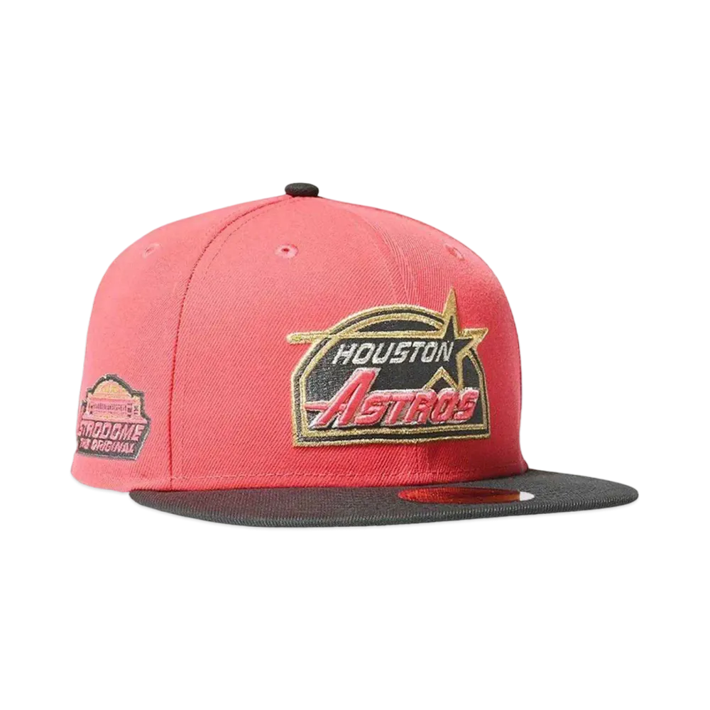 HOME GAME HOUSTON ASTROS CO ASTRODOME 59FIFTY "CORAL/D GRAY"