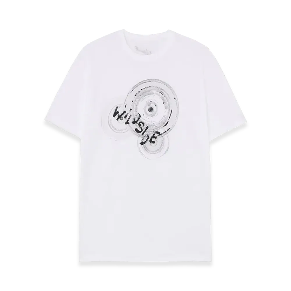 WILDSIDE YOHJI YAMAMOTO Wildside 3 Records T-Shirt "White"