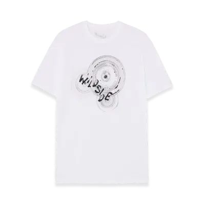 WILDSIDE YOHJI YAMAMOTO Wildside 3 Records T-Shirt "White"
