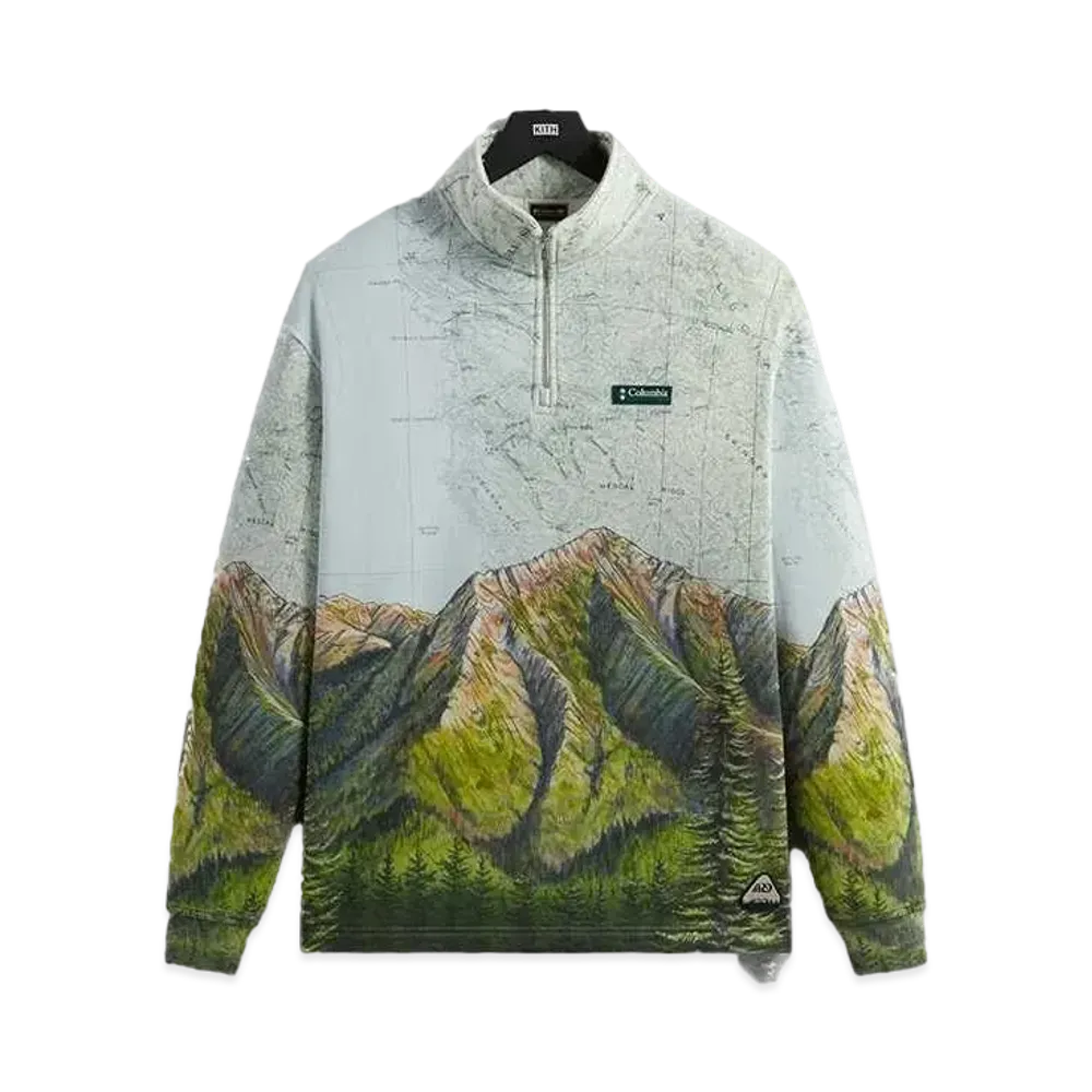 Kith x Columbia Big Sur Quarter Zip "Arrival"