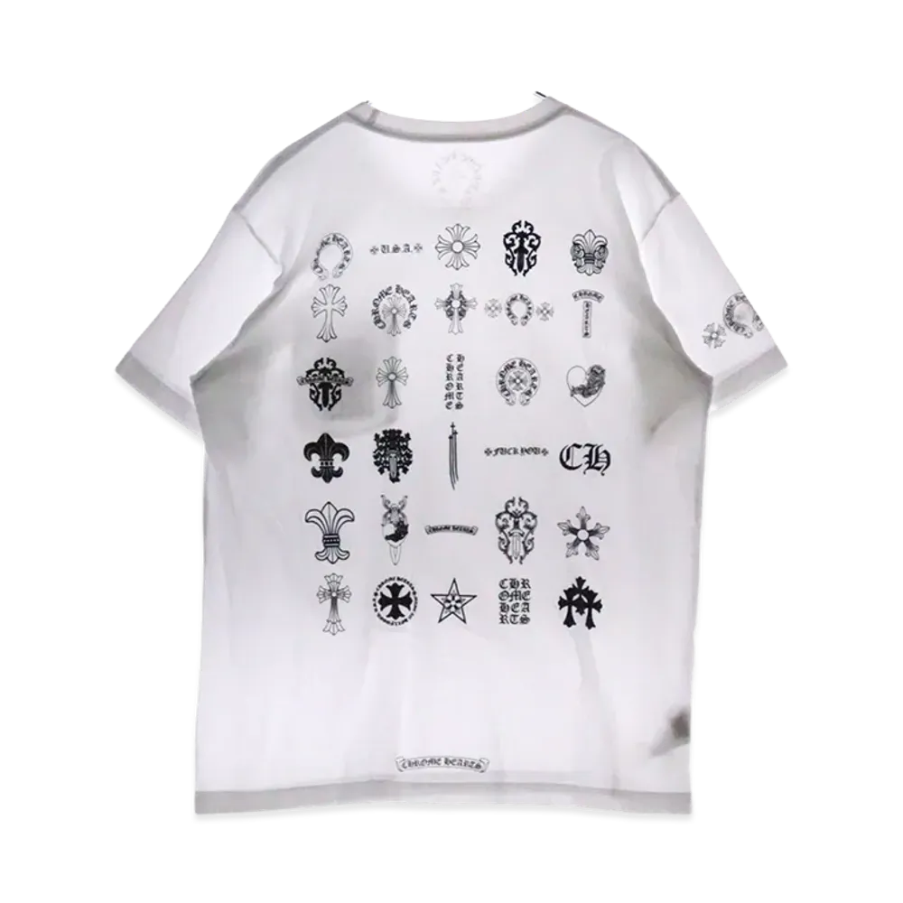 Chrome Hearts Multi Logo T-Shirt "White"