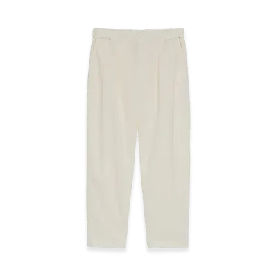 GDC x is-ness Tuck Pants "White"