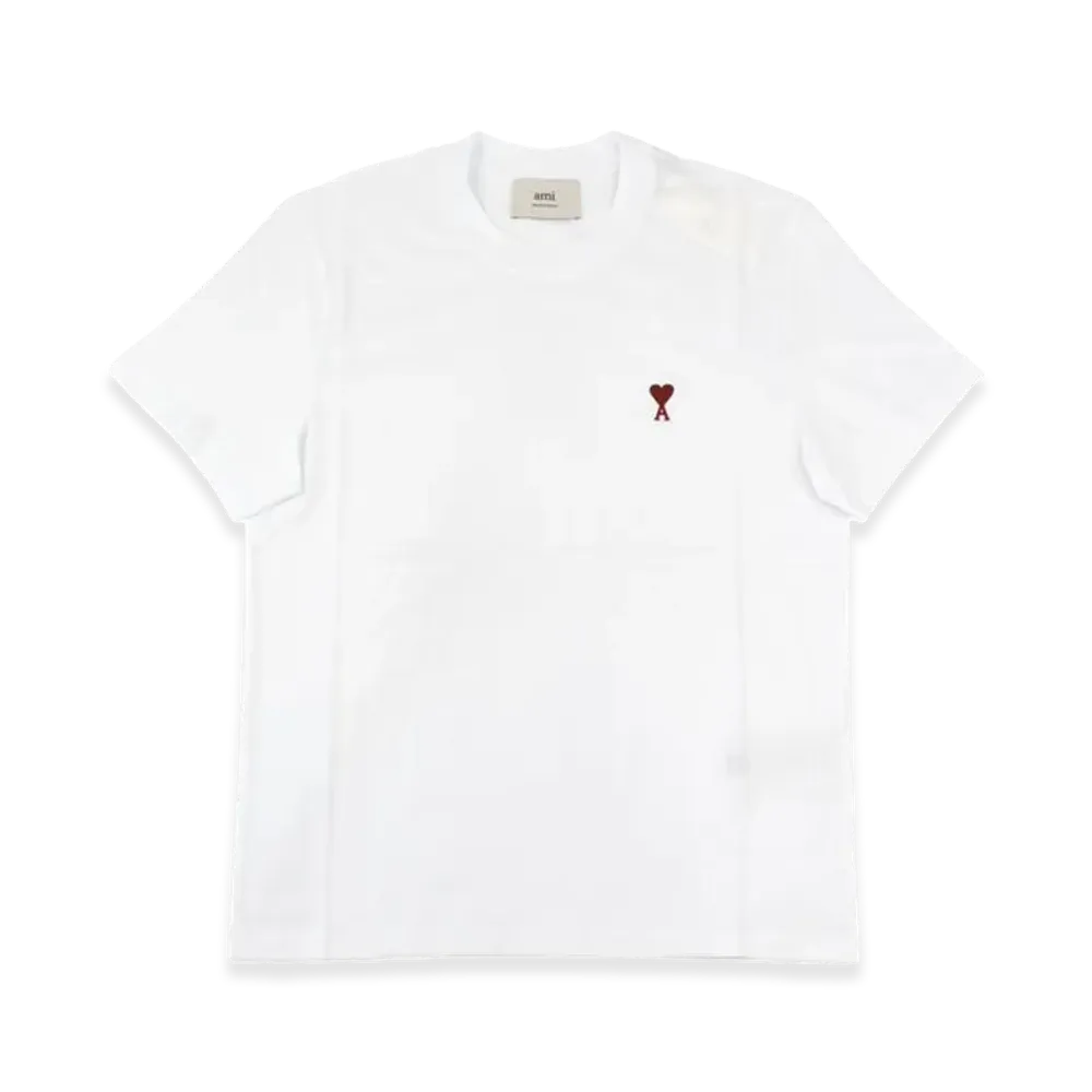 AMI PARIS Ami De Coeur T-Shirt "White"