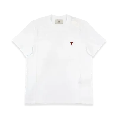 AMI PARIS Ami De Coeur T-Shirt "White"