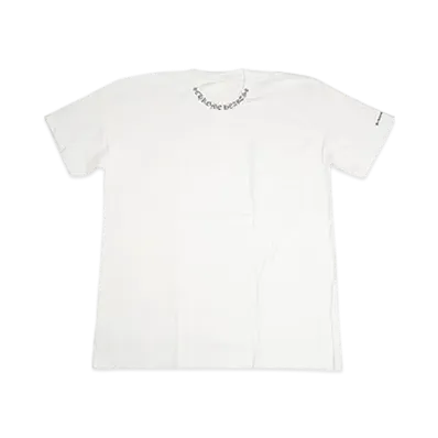 Chrome Hearts Neck Logo S/S T-Shirt "White/Black"