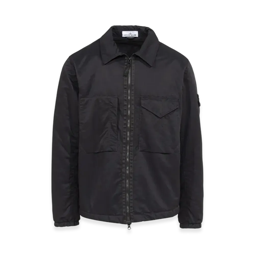 Stone Island Q0321 Opaque Nylon Twill with Primaloft TC Jacket - 22FW "Black"