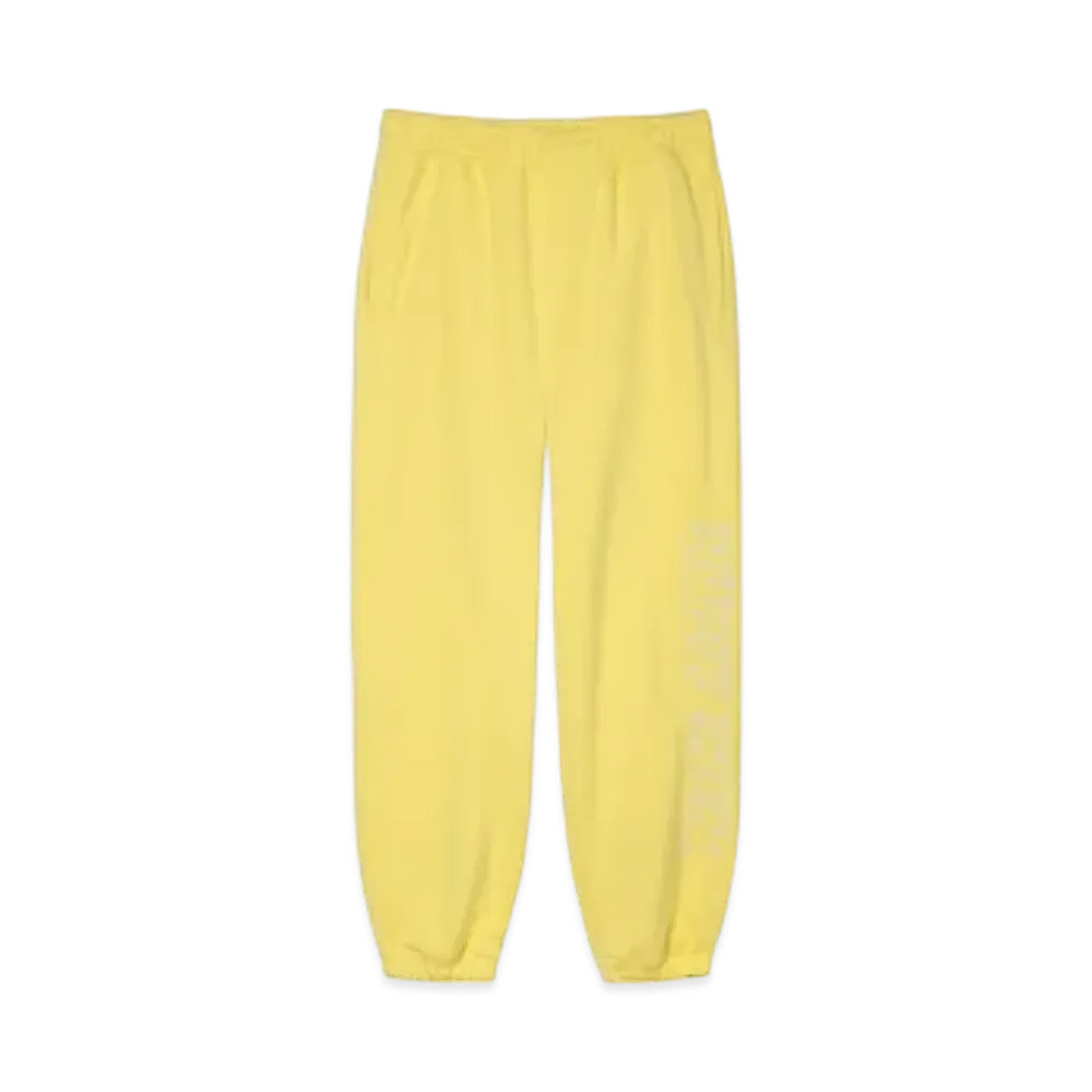 Stussy Sport Applique Pants "Yellow"