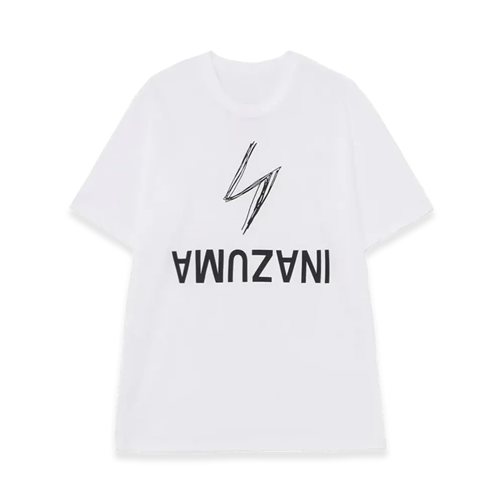 WILDSIDE YOHJI YAMAMOTO Inazuma T-shirt "White"