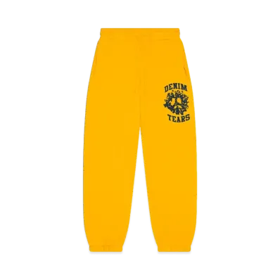 DENIM TEARS Denim University Sweatpants "Yellow"