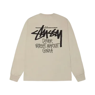 Stussy Stock Dsm Ginza Ls Tee "Khaki"