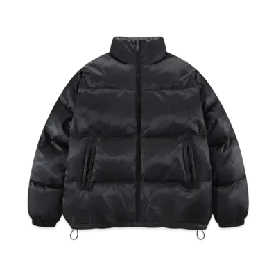 Unknown London All Over Monogram Puffer Jacket "Black"