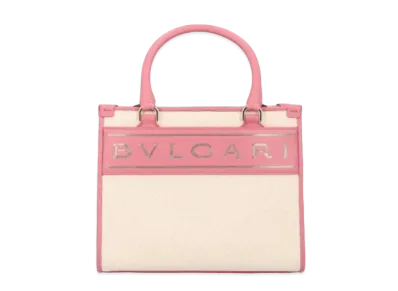 BVLGARI BVLGARI Logo Tote "Beige"