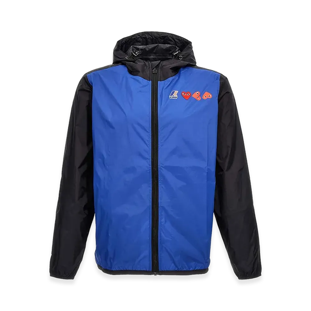 PLAY COMME des GARCONS x K-Way Jacket "Blue/Black"