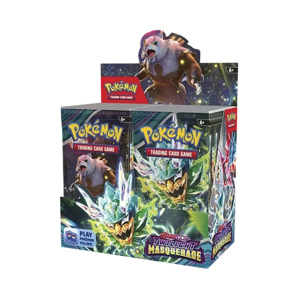 ポケモンカードゲーム【英語版】スカーレット&バイオレット トワイライトマスカレード ブースターディスプレイ ボックス