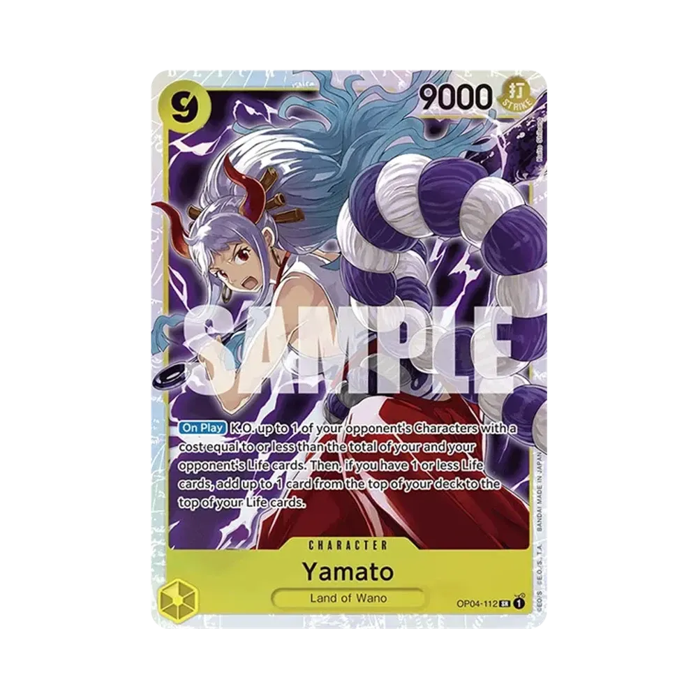 ヤマト SR [OP04-112]【英語版】(プレミアムブースター「ONE PIECE CARD THE BEST」)