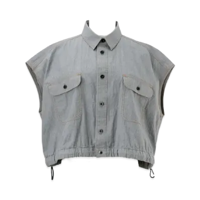 sacai Dungaree Shirt "Gray"