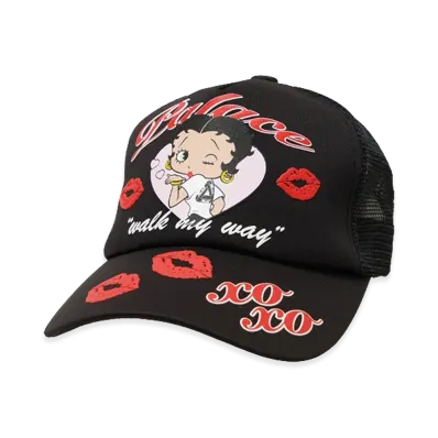 PALACE x Betty Boop Trucker "Black"