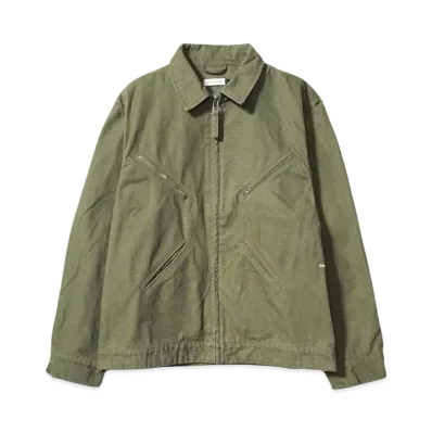 POP TRADING COMPANY full zip jacket"FOUR LEAF CLOVER"