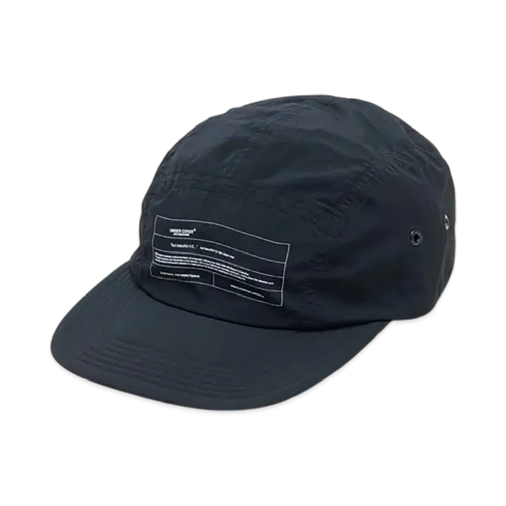 UNDERCOVER Cotton Polyester Jet Cap "Black"