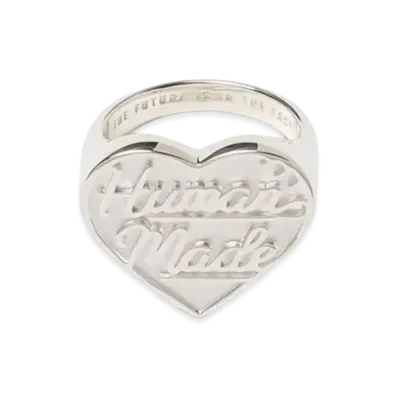 HUMAN MADE Heart Silver Ring "Silver"
