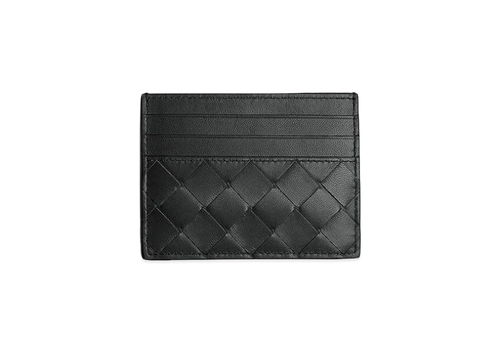 Bottega Veneta Credit Card Holder "Nero"