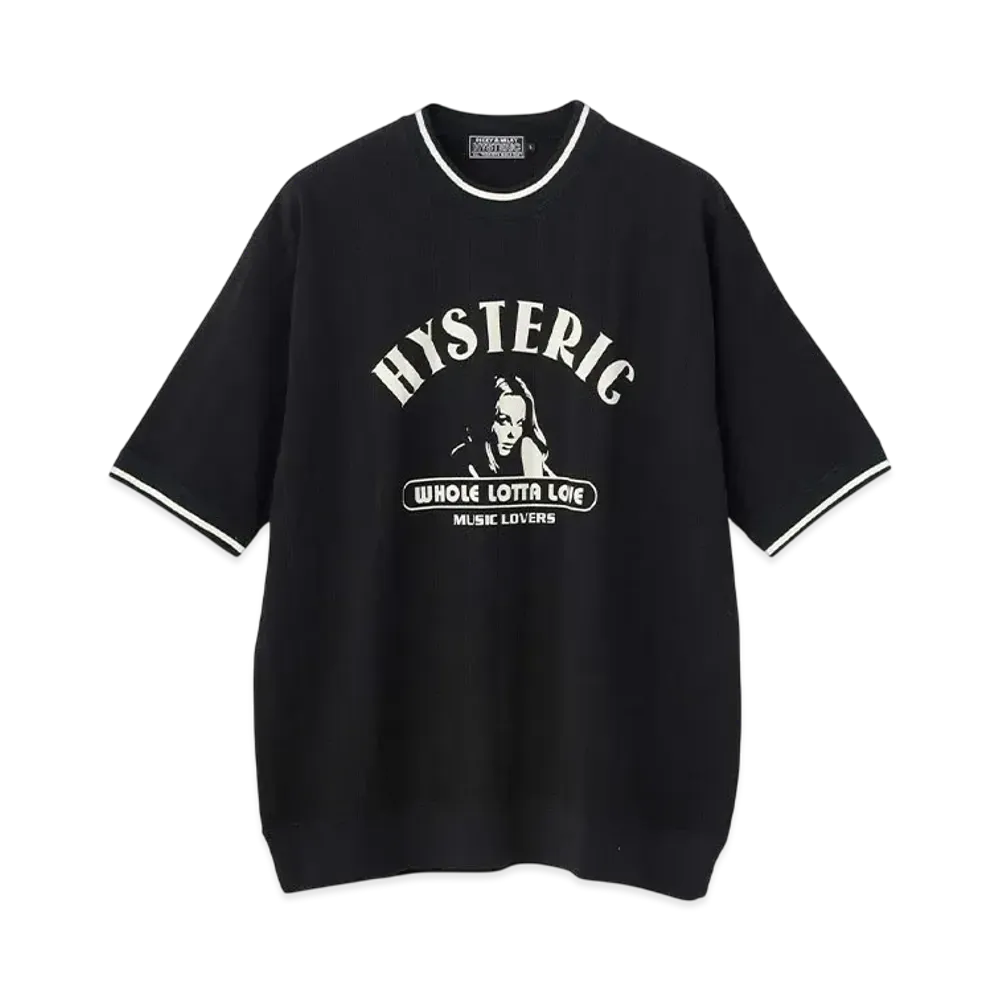 HYSTERIC GLAMOUR Hysteric Ll Pullover "Black"