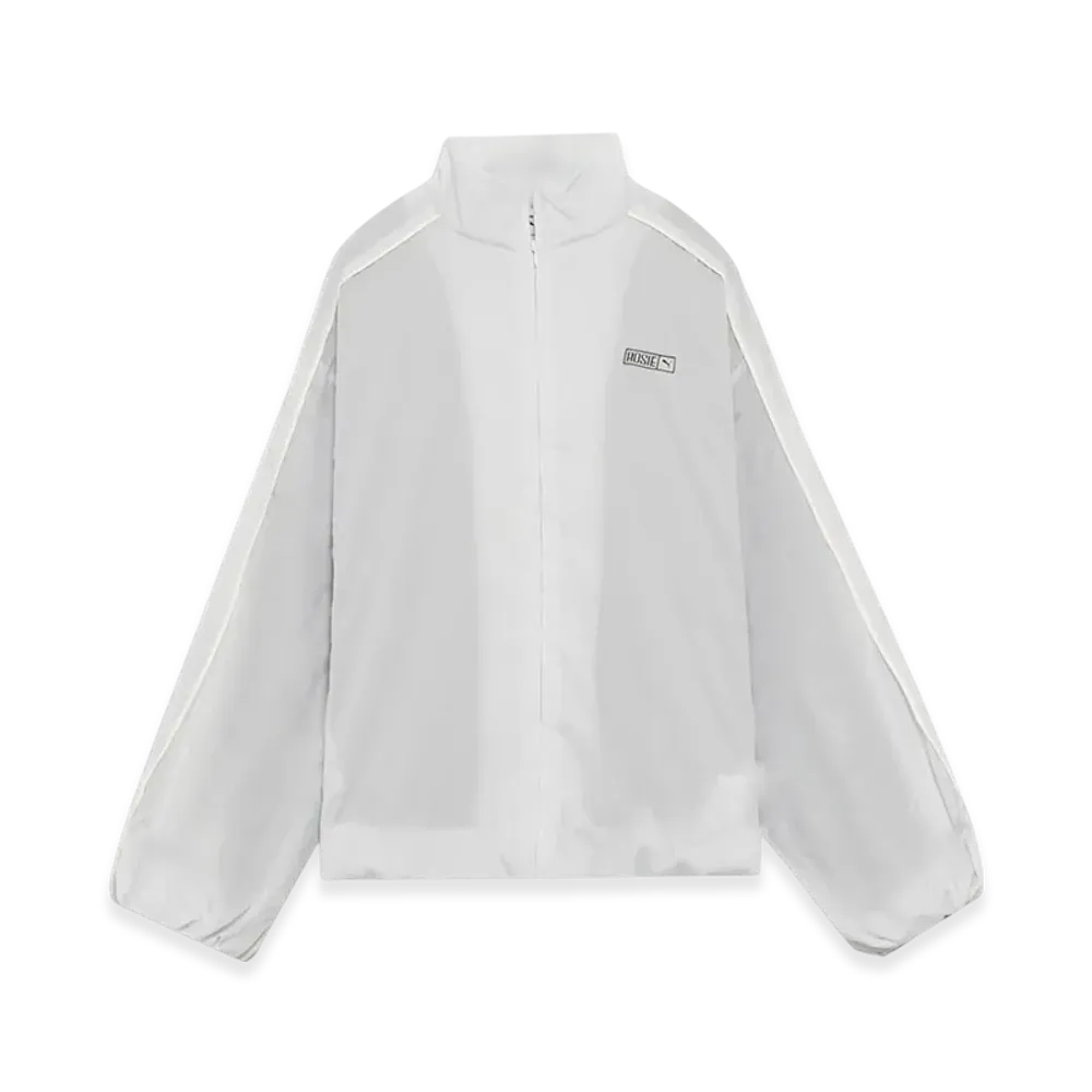 PUMA x BLACKPINK ROSE T7 Oversized Track Jacket "Silver Mist"