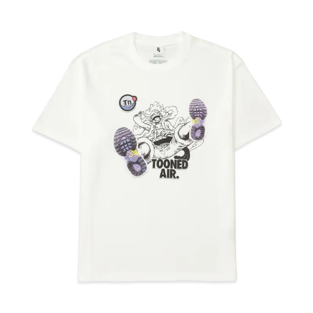 Nike x One Piece Solo Swoosh T-Shirt QS Gear 5 Lufy "White"