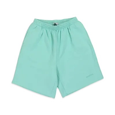 BALENCIAGA Logo Embroidered Shorts "Green"