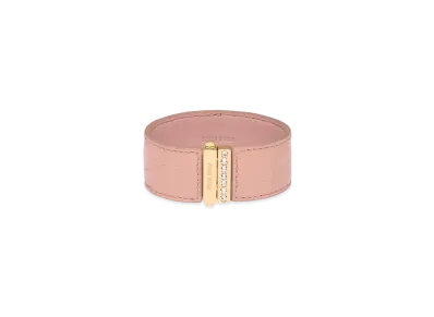 MIU MIU Crocodile Printed Leather Bracelet "Opal"