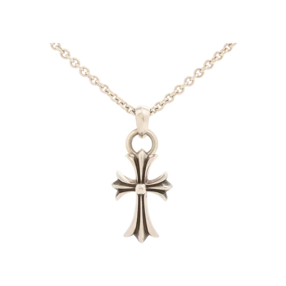 Chrome Hearts Small Cross NE Chain Set "Silver"