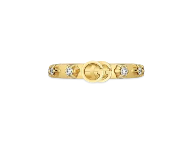 GUCCI GG Running Series Gold Ring "Gold"