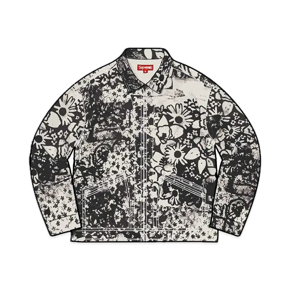 Supreme Christopher Wool/Supreme Denim Work Jacket "Black"