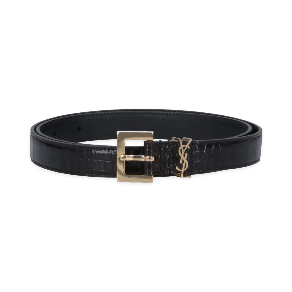 Saint Laurent Women's Belts "Black"