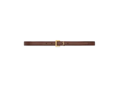 Saint Laurent Women's Belts "Bordeaux"