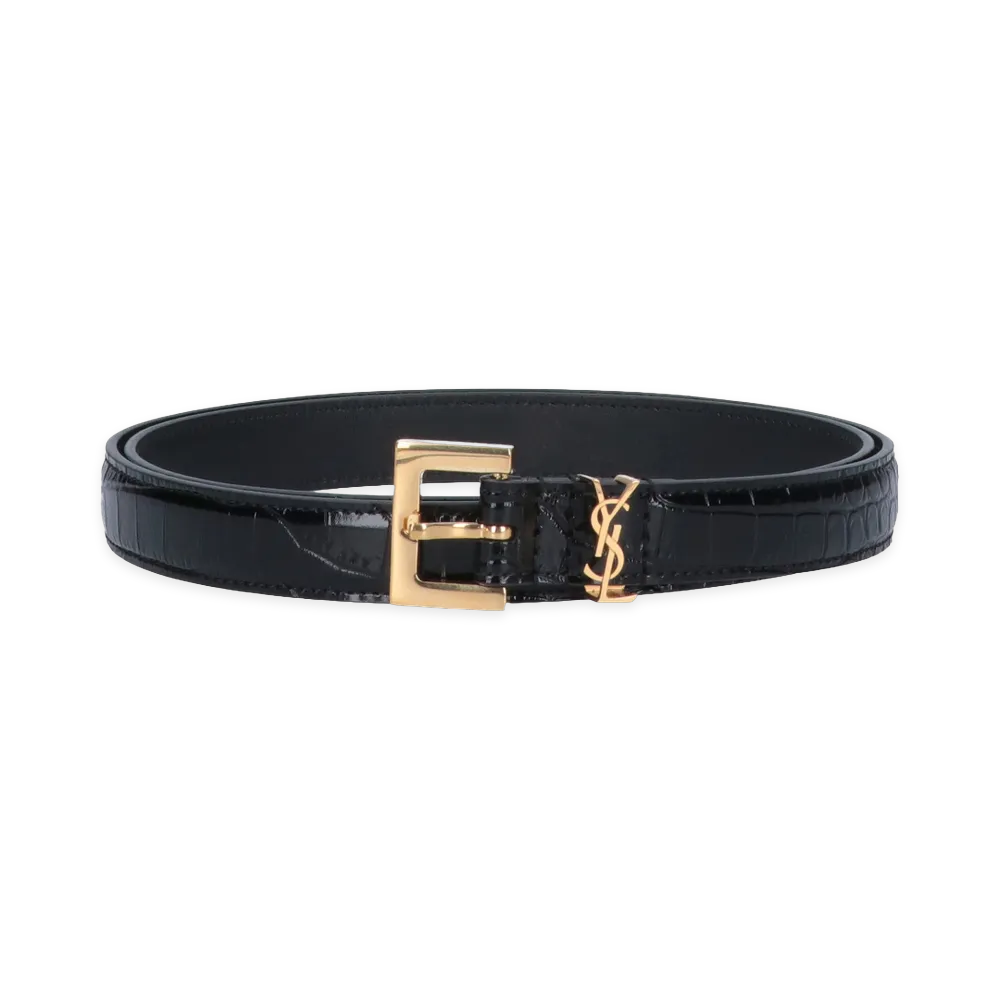 Saint Laurent Women's Belts "Black"