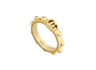 GUCCI GG Running Series Gold Ring "Gold"